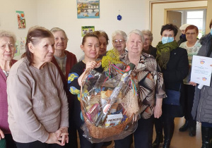 Wręczenie nagród dla placówki Senior-Wigor w Brzezinach